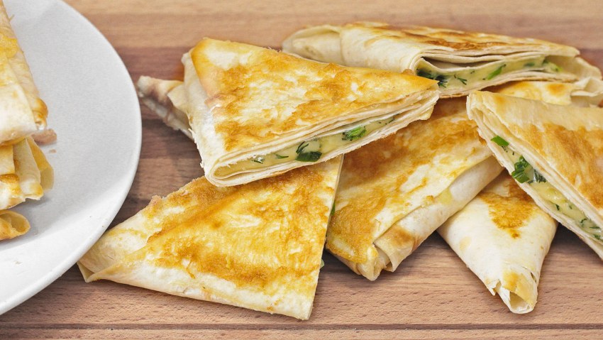 Трубочки закусочные из лаваша