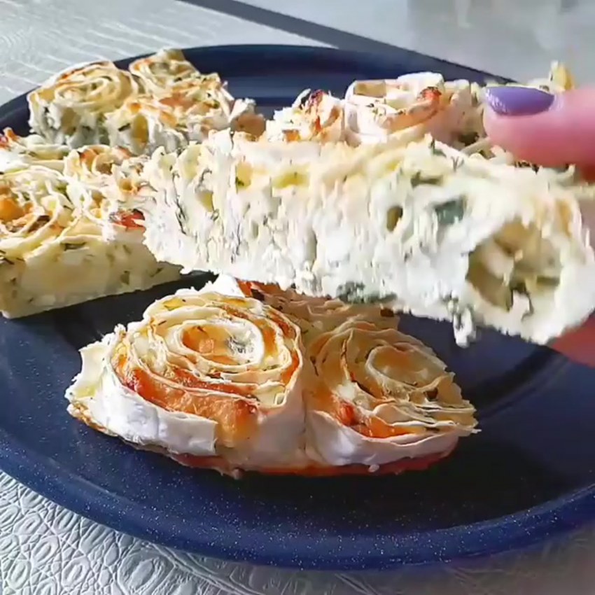 Кутабы из лаваша