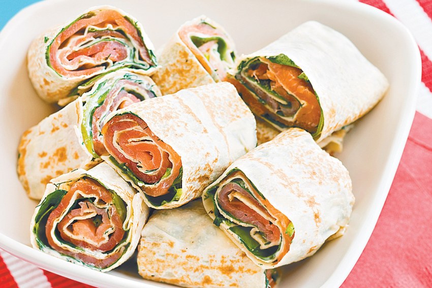 Постный рулет из лаваша