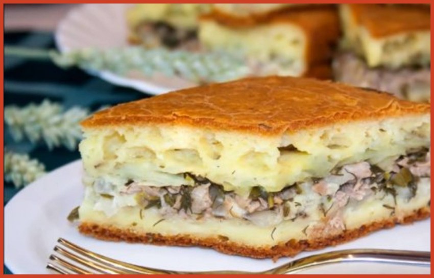 Кухня наизнанку заливной пирог с капустой