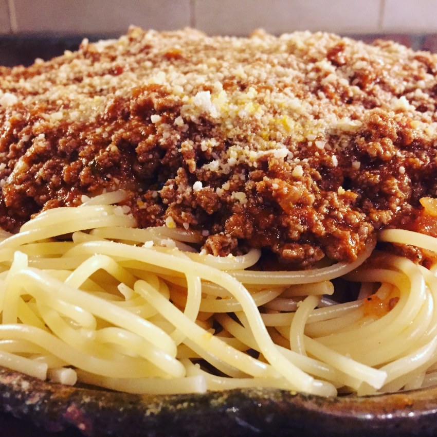 Паста болоньезе макароны по флотски