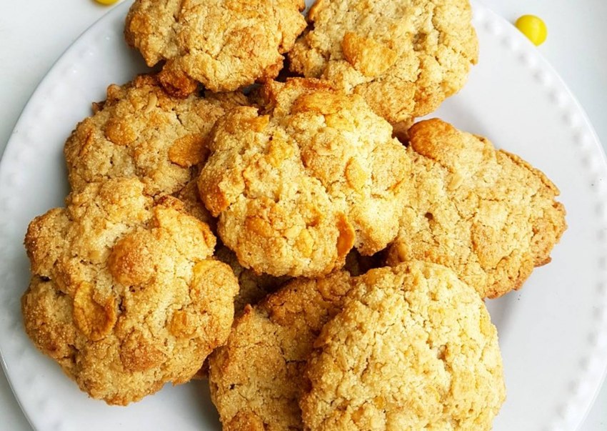 Печенье с кукурузными хлопьями