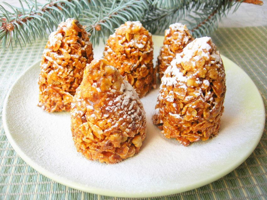 Печенье с кукурузными хлопьями