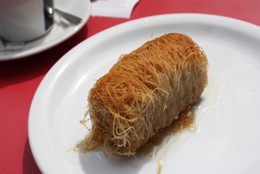 Турецкие сладости Кадаиф