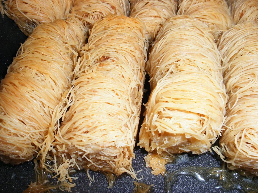 Турецкая пахлава катаифи