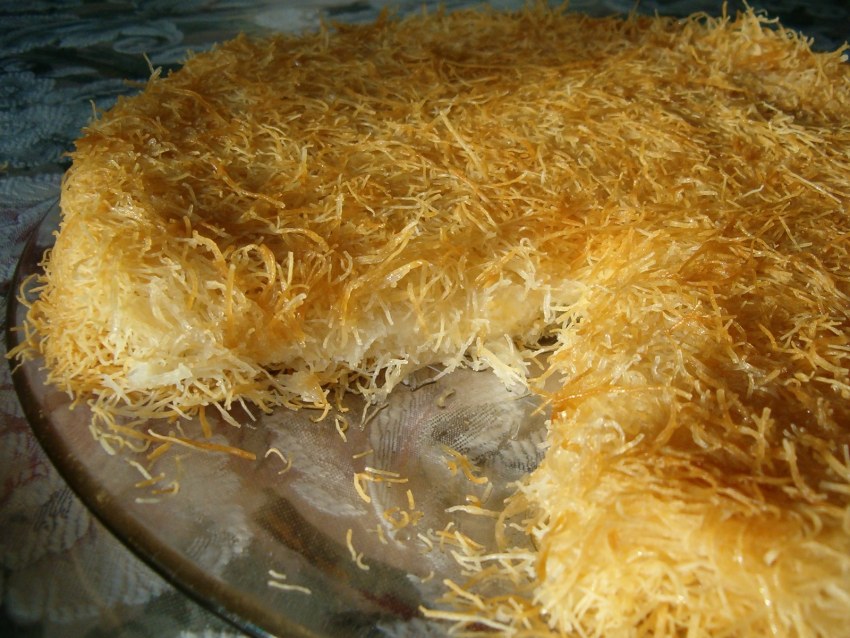 Греческие сладости катаифи