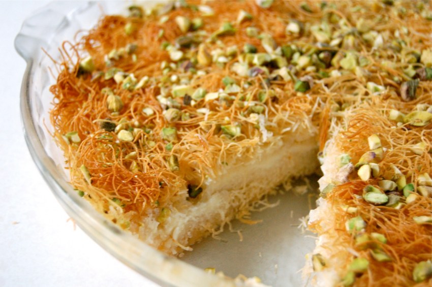 Мороженое катаифи