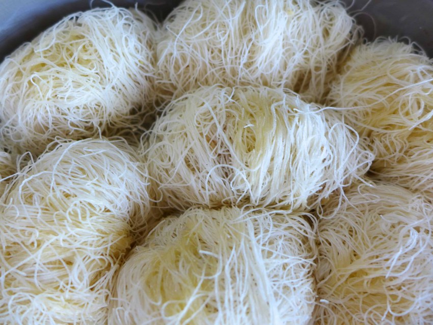 Рыба в катаифи