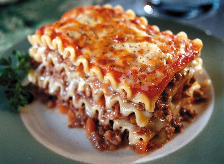 6. Lasagna (лазанья).