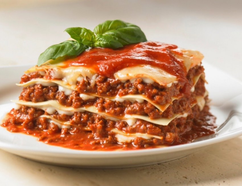 Лазанья с тунцом