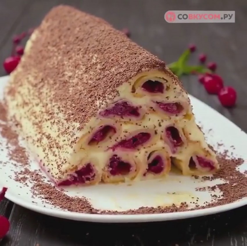 Торт бисквитный Панчо