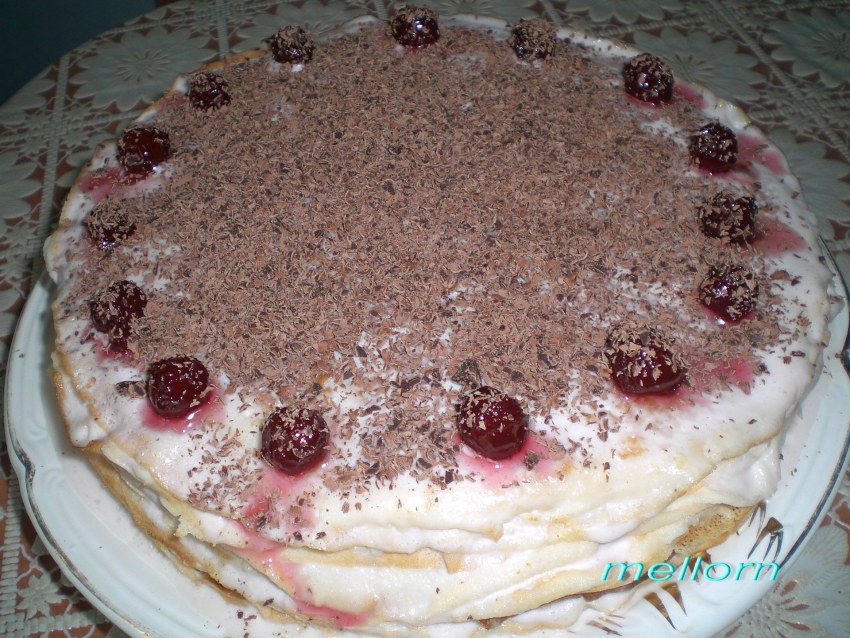 Торт пьяная вишня ресторанная коллекция