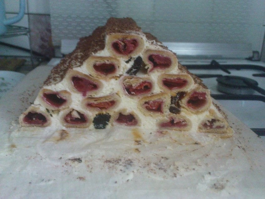 Пеку торт ночью