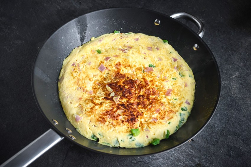 Американская яичница омлет