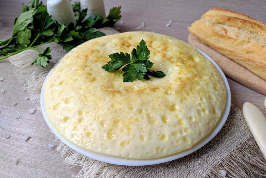 Французская кухня омлет