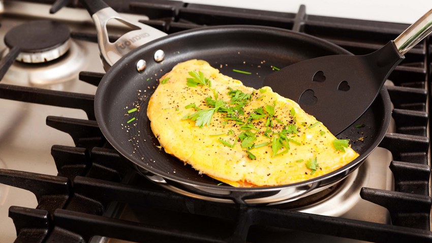 Омлет на сковороде