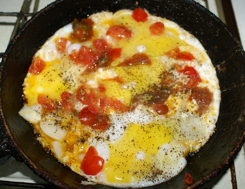 Пышный омлет