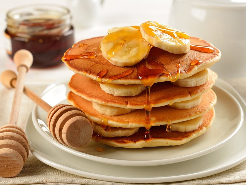 Овсяные панкейки