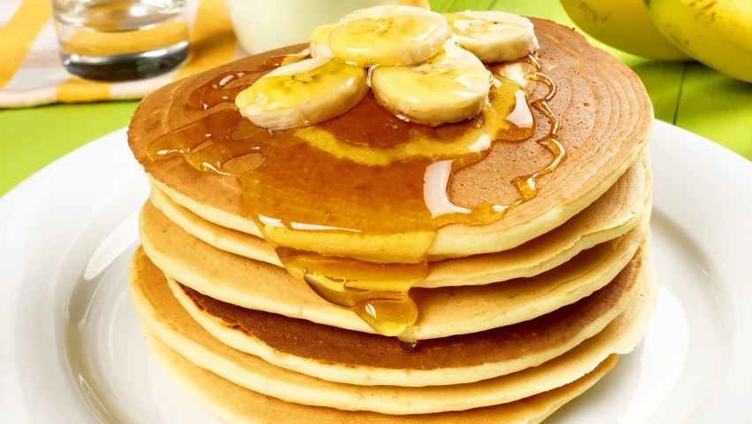 Пышные блинчики на молоке