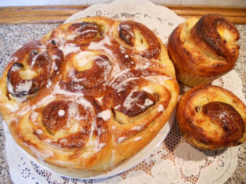 Бриошь с кремом Патисьер