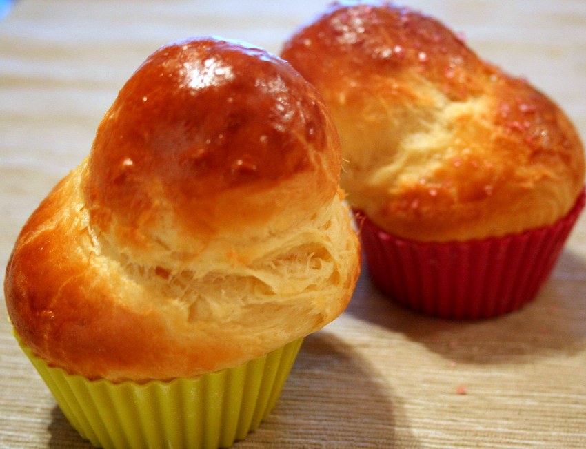 Булочка бриош французская