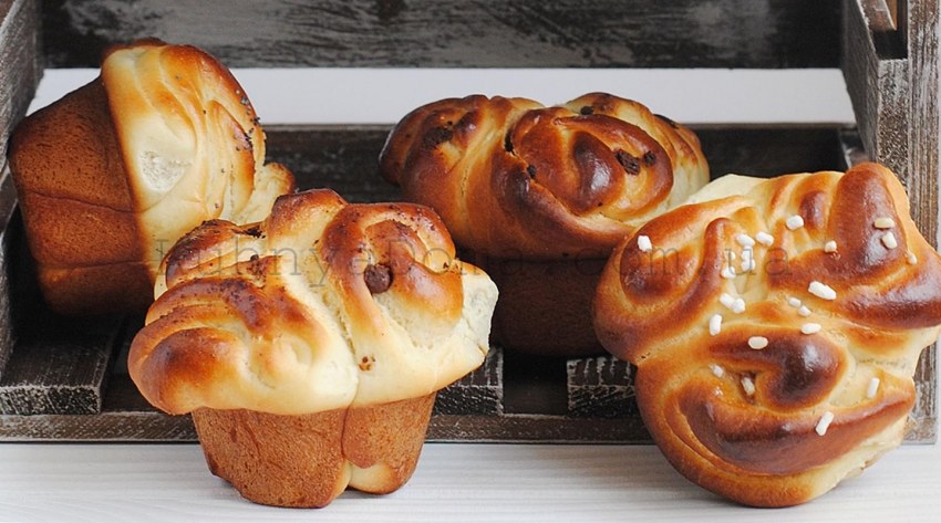 Сдобные булочки (бриоши)