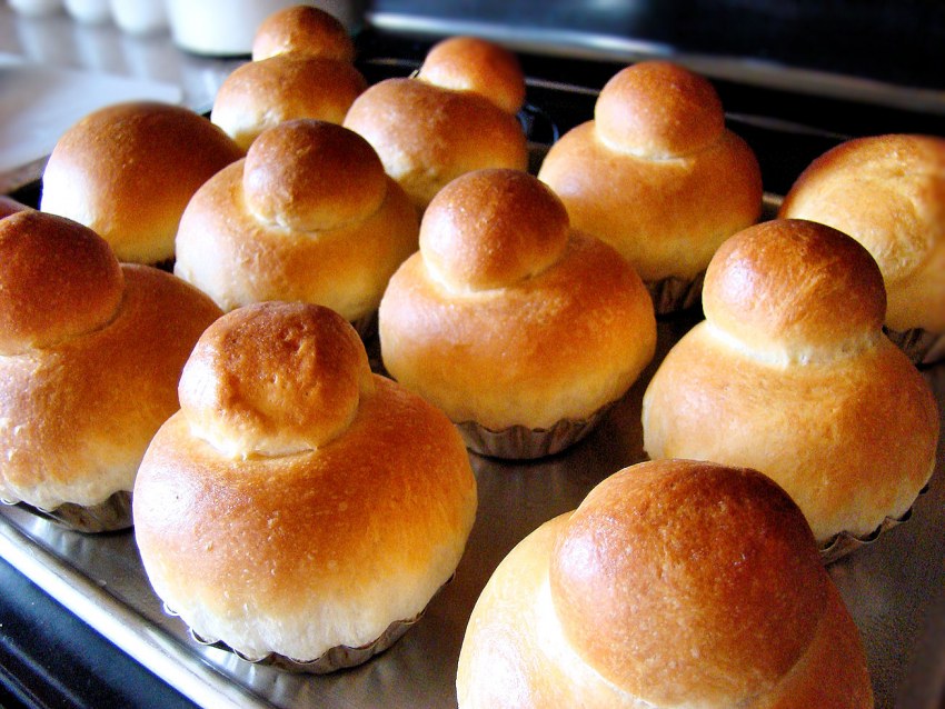 Булочка бриош французская