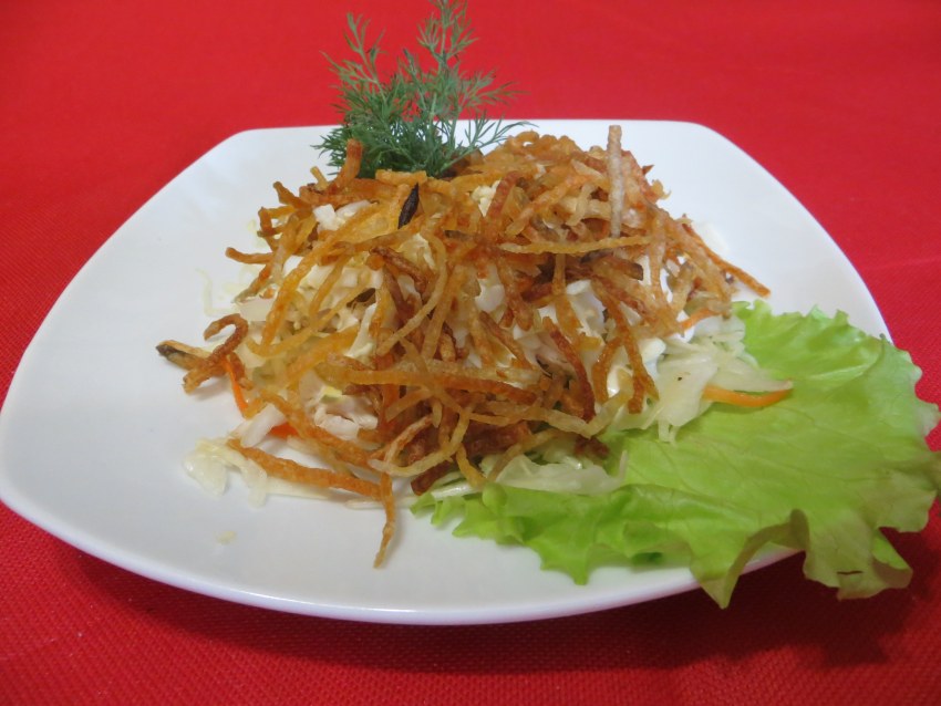 Салат перепелиное гнездо