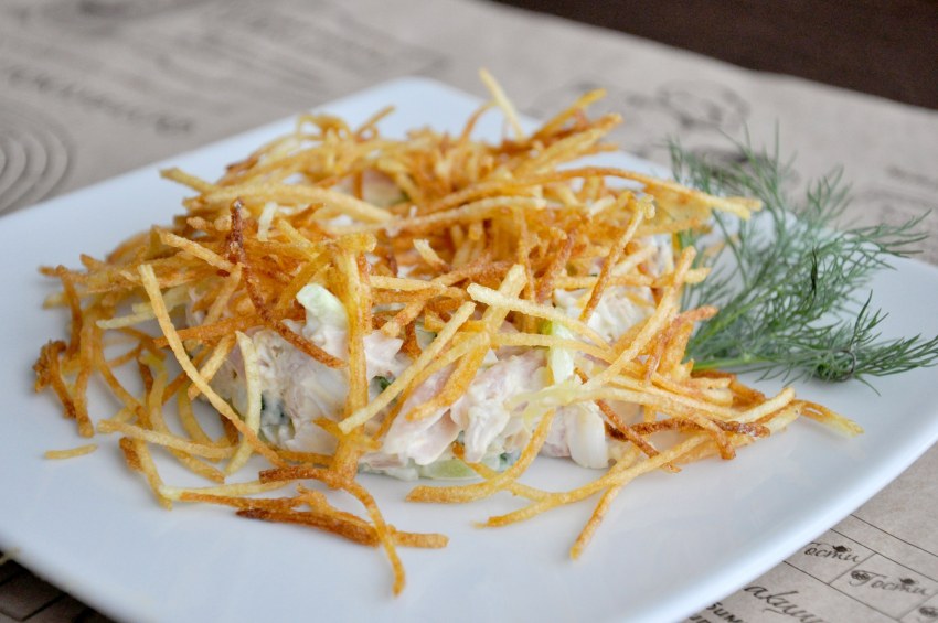 Украинские салаты Национальная кухня