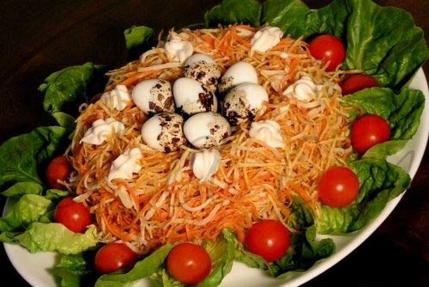 Гнездо глухаря классический