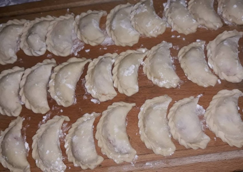 Пельмени с соевым фаршем