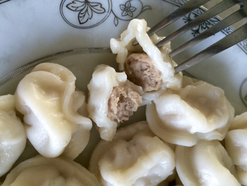 Вареники с клюквой