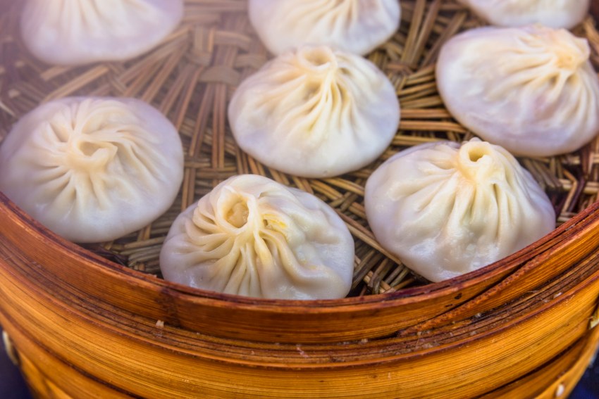 Пельмени Сяо лун Бао начинка