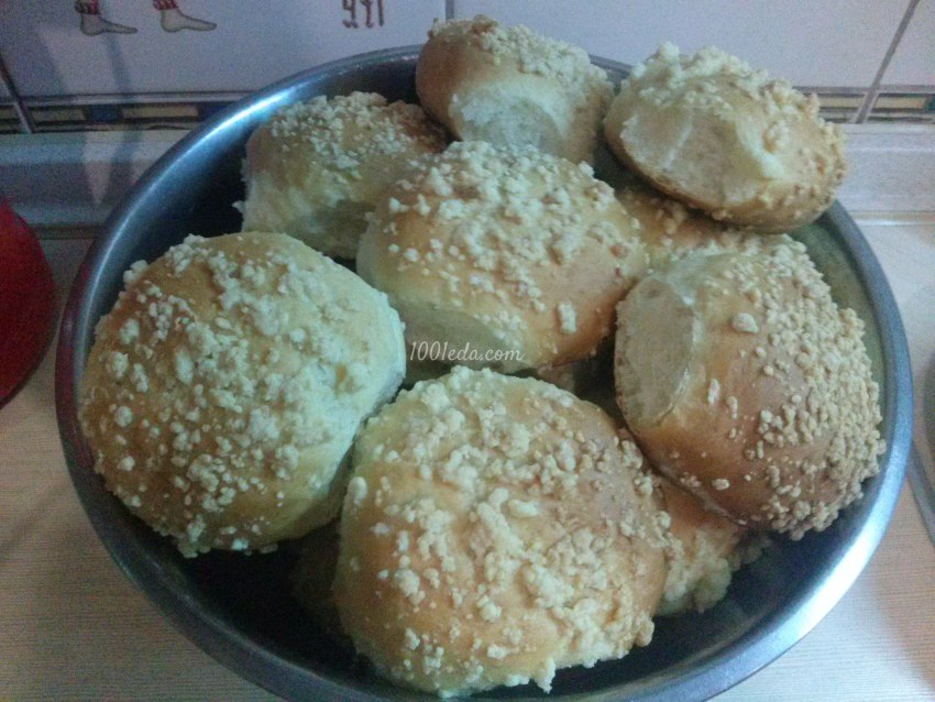 Булочки с посыпкой