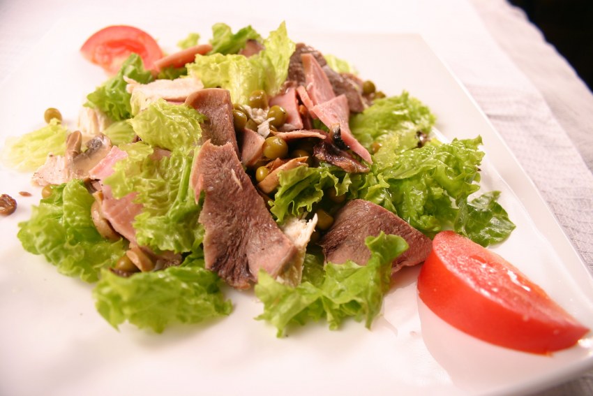 Салат Миланский с ветчиной