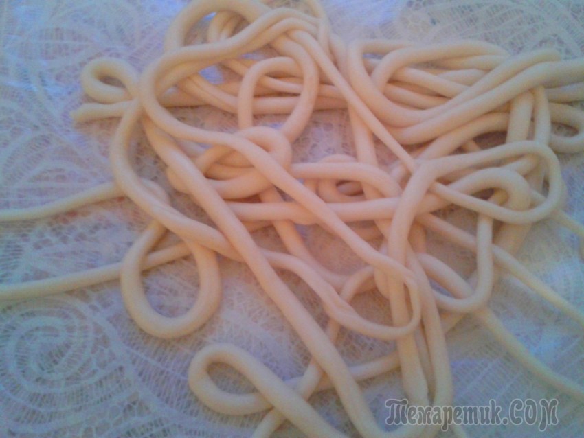 Суп лапша домашняя