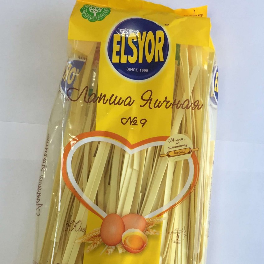 Лапша яичная «домашняя»