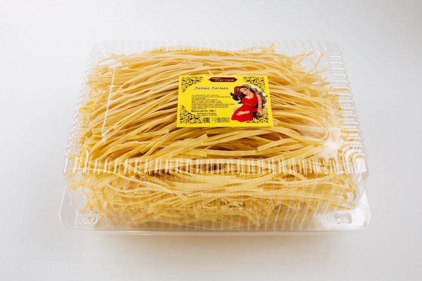 Лапша домашняя Лагманная