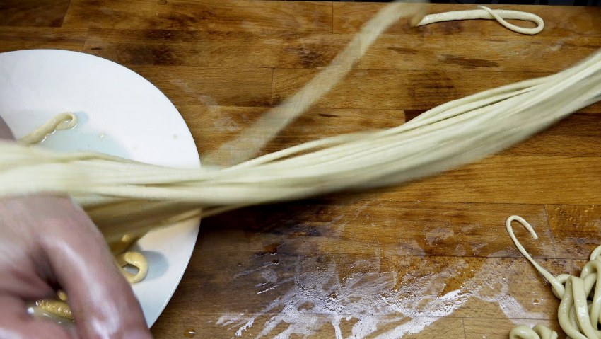 Лапша домашняя Лагманная