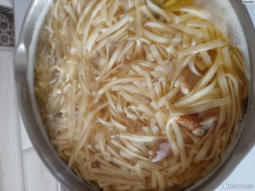 Лапша домашняя Лагманная