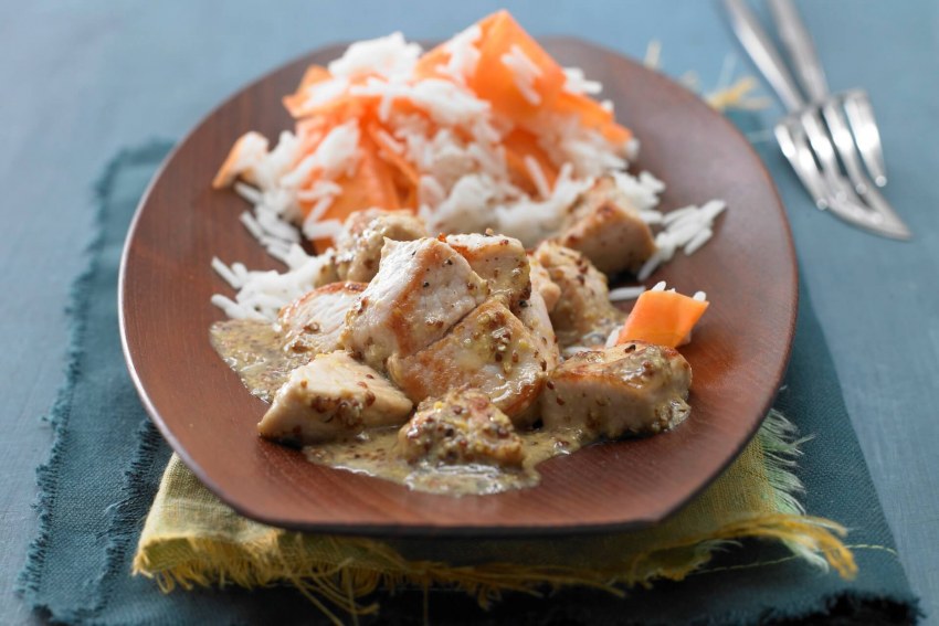 Грудка индейки в соусе