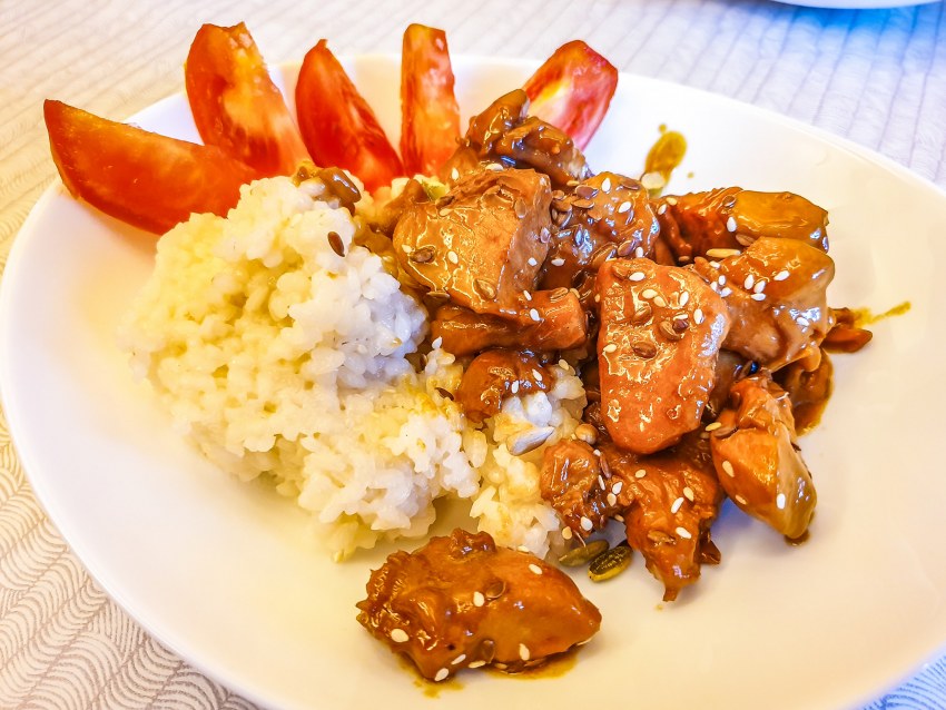 Филе курицы в соевом соусе