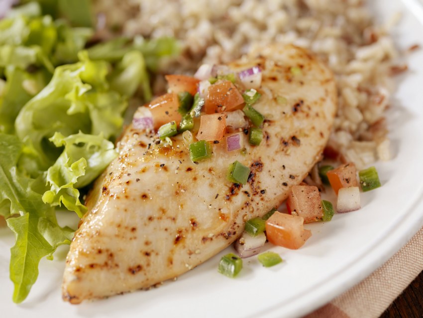 Грудка индейки маринованная в шампанском