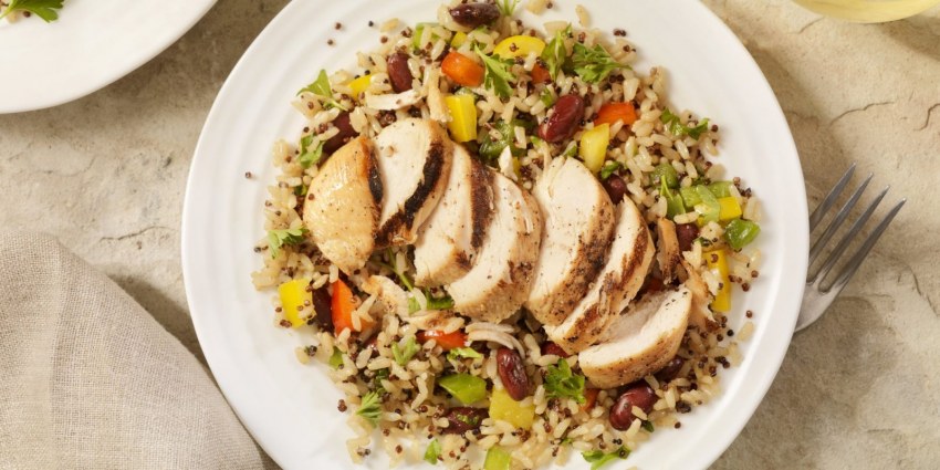 Рис с курицей