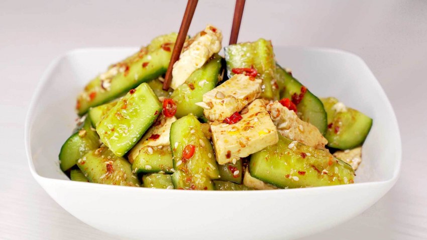 Блюда из огурцов