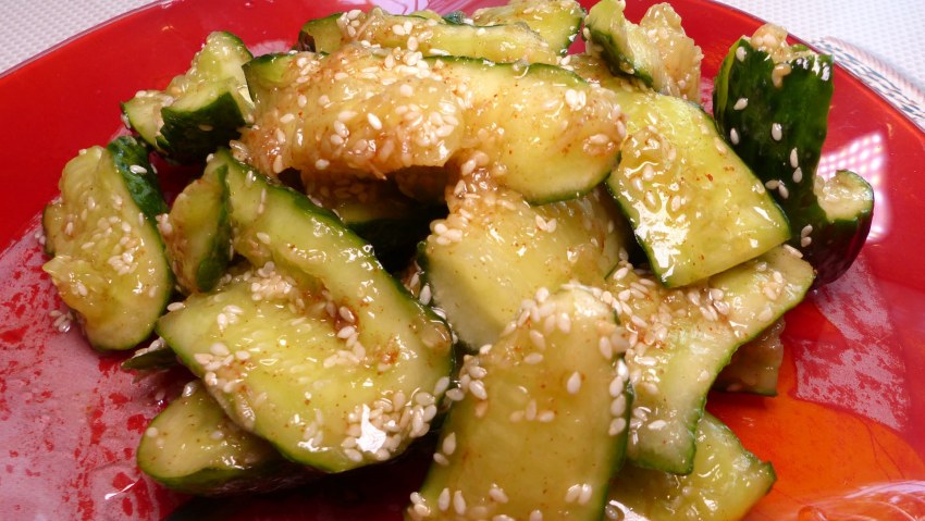 Битые огурцы по-китайски