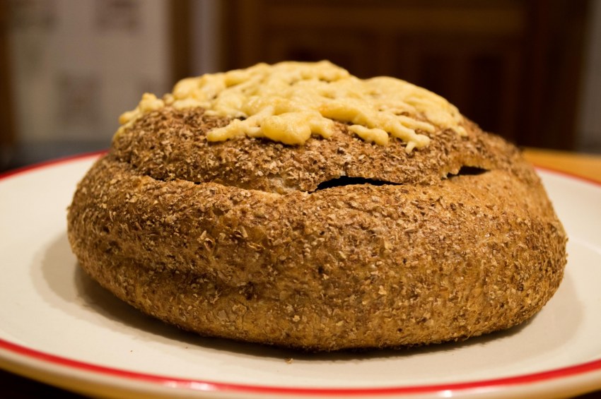 Пицца на булке