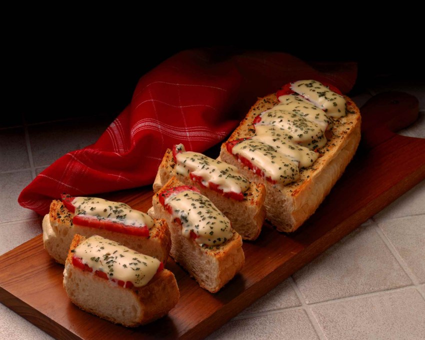 Пицца на хлебе