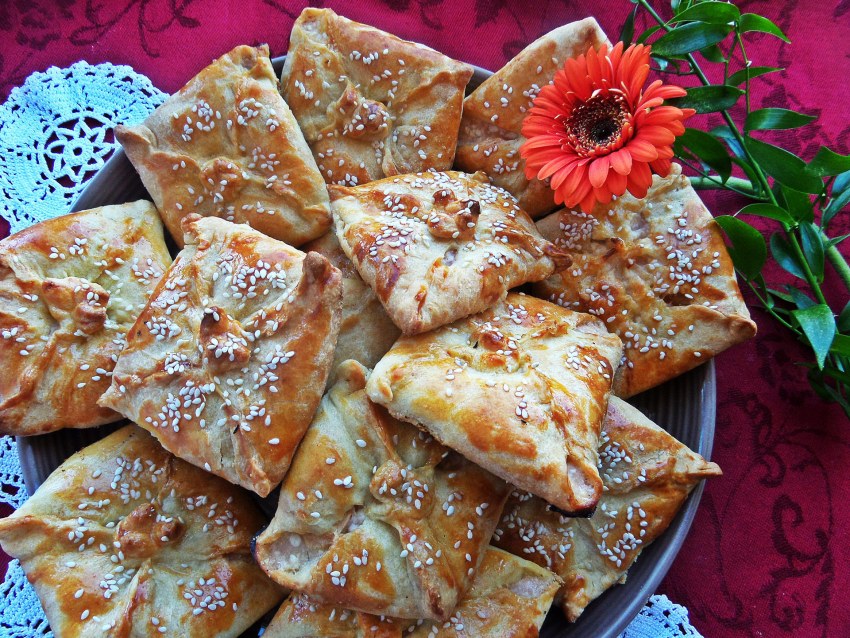 Конвертики с творогом