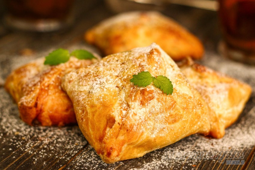 Выпечка конвертики с повидлом